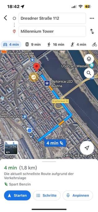 Geri'S Apartment Vienna City 20 Bezirk Naehe Prater 외부 사진